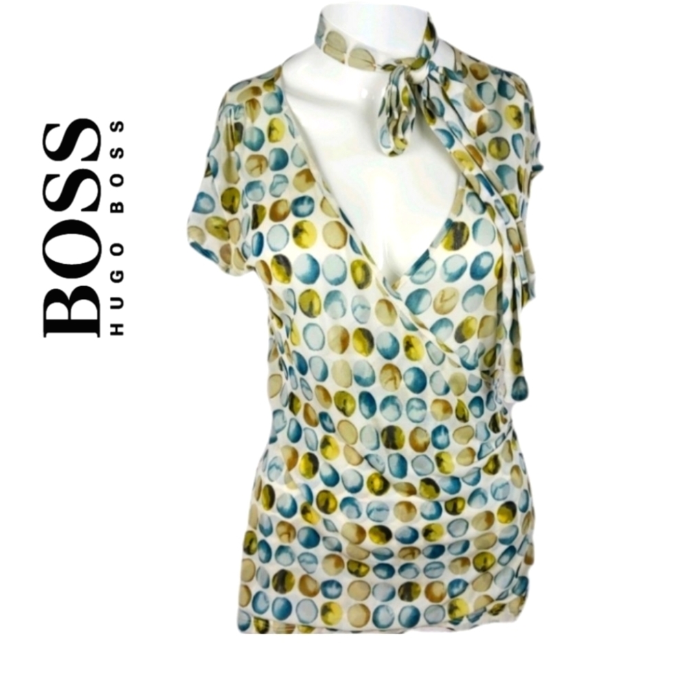 Boss by Hugo Boss Silk Wrap Top